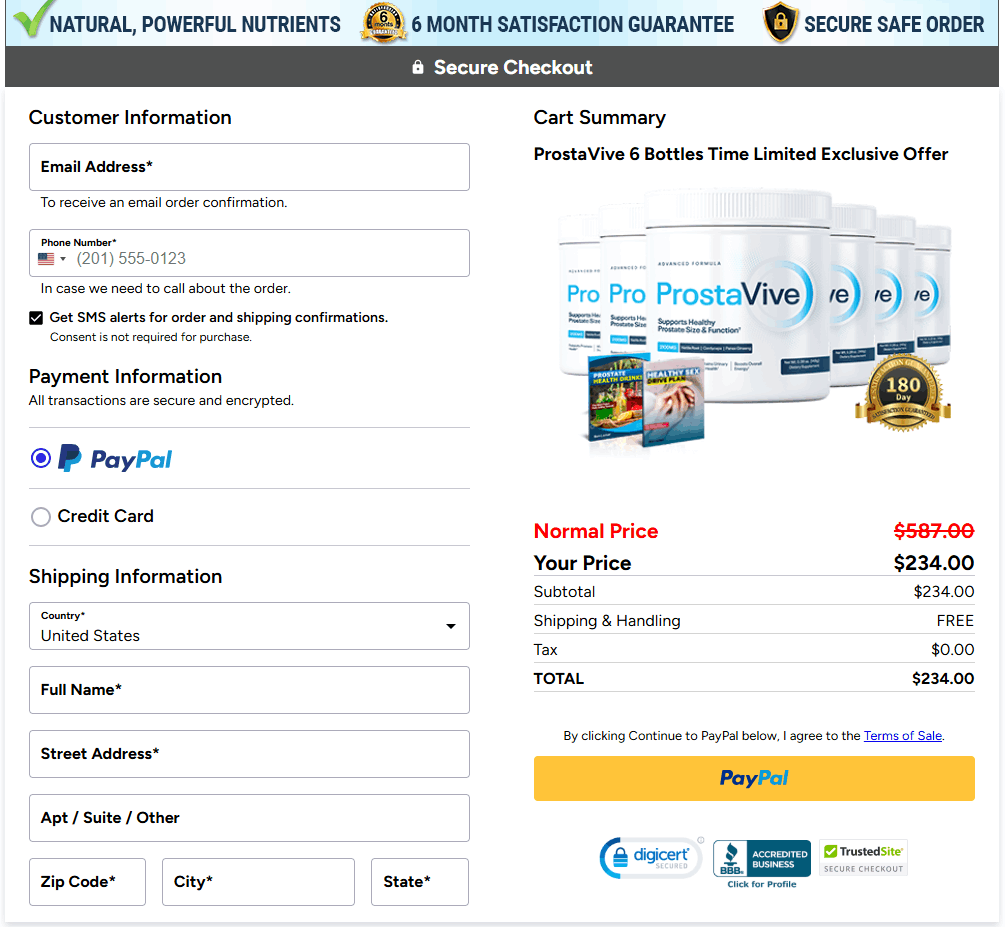 ProstaVive-order-page